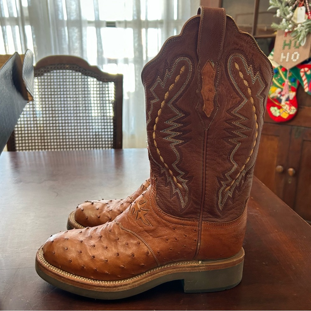 Lucchese Ostrich Boots
